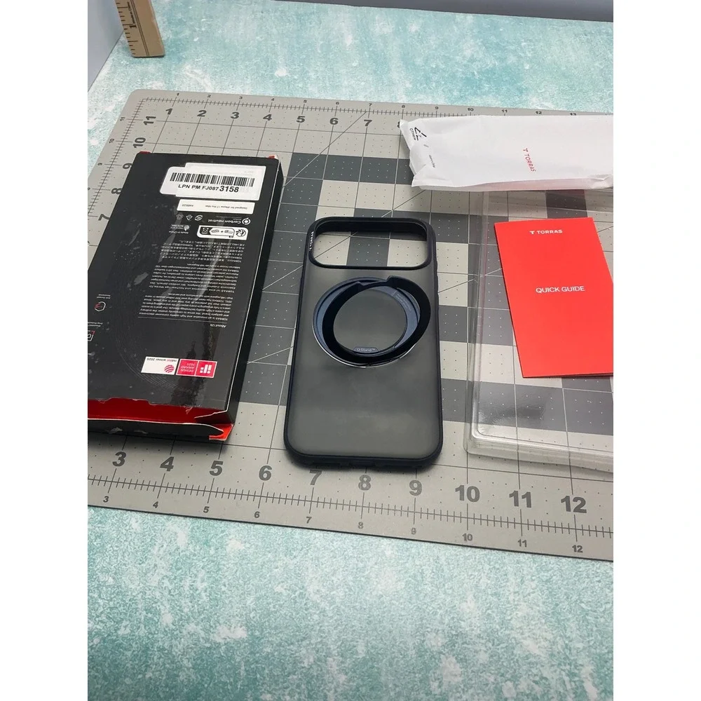 TORRAS Blue‎ Magnetic Case iPhone 17 Pro Max 360 Stand Military Grade Protection